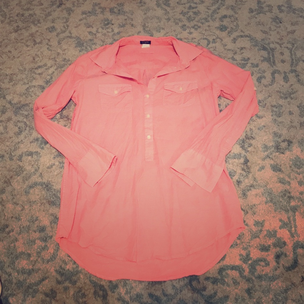 J Crew cotton button down